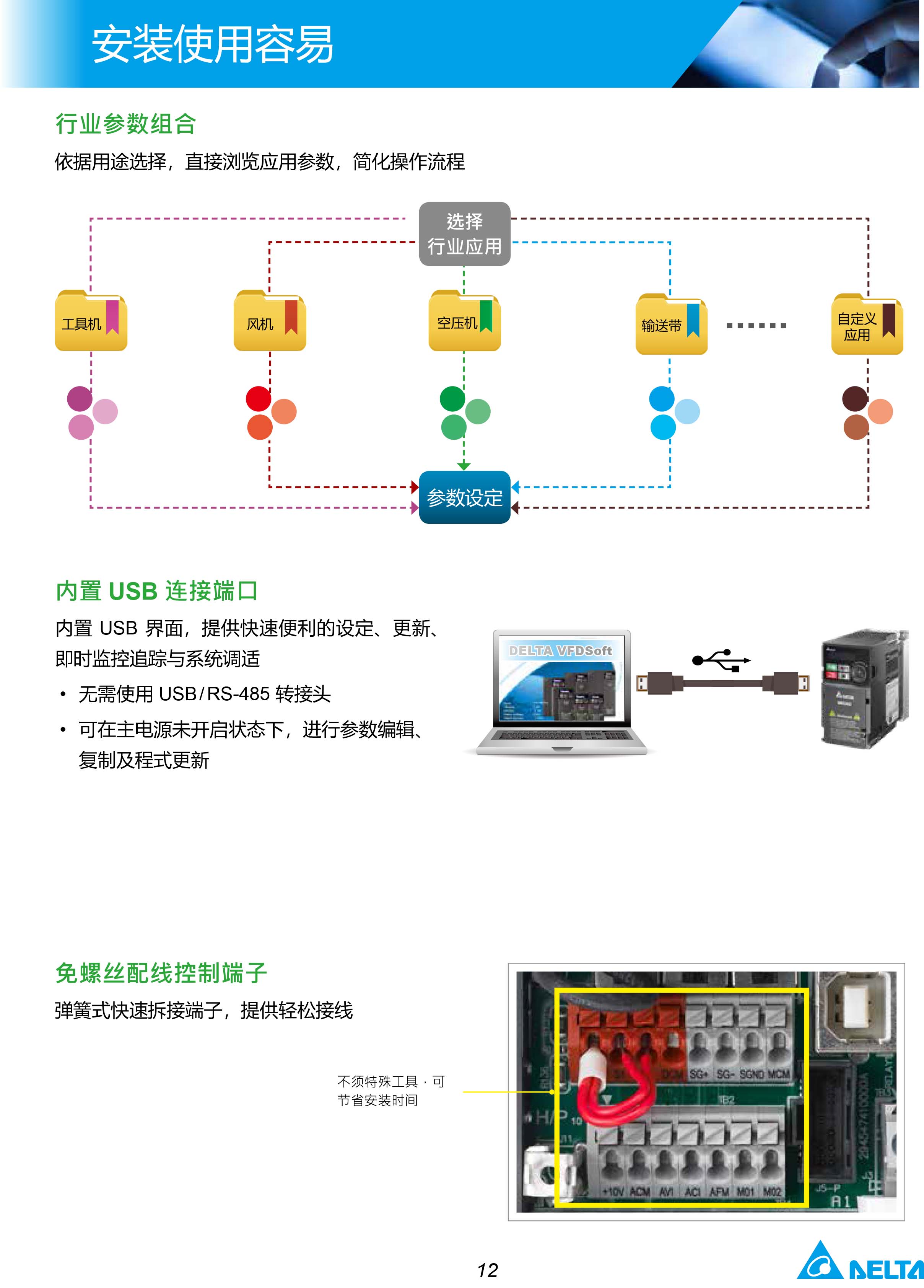 MH300系列臺達(dá)變頻器的選型|安裝使用方法|應(yīng)用|故障代碼